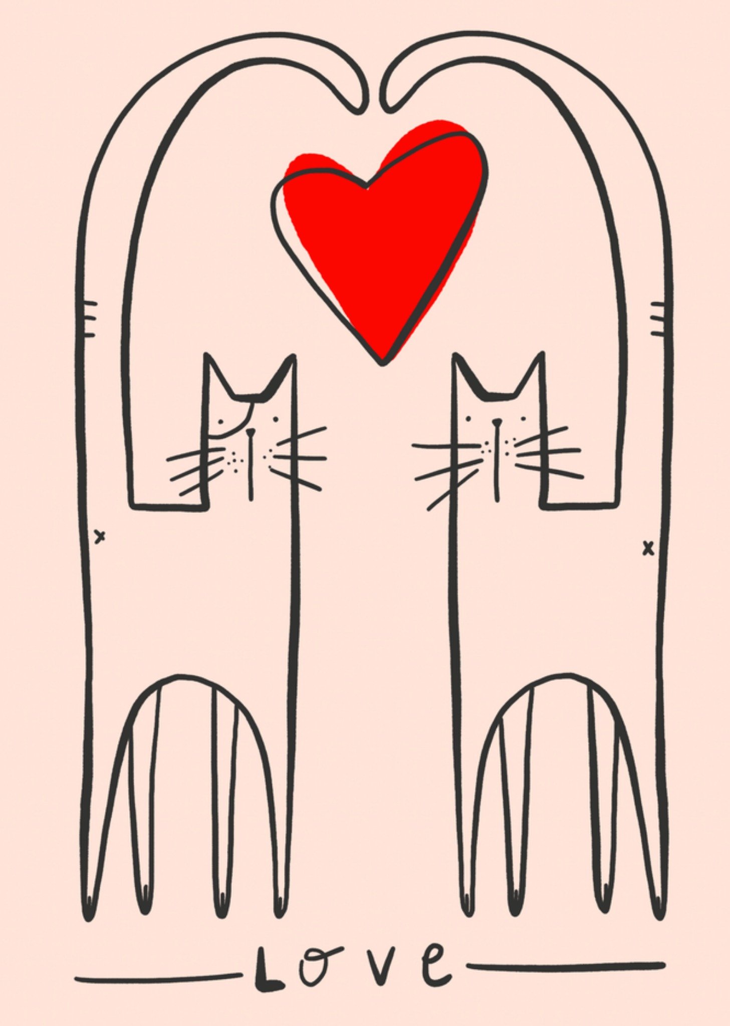 Zomaar kaart Love Kaart Gozde