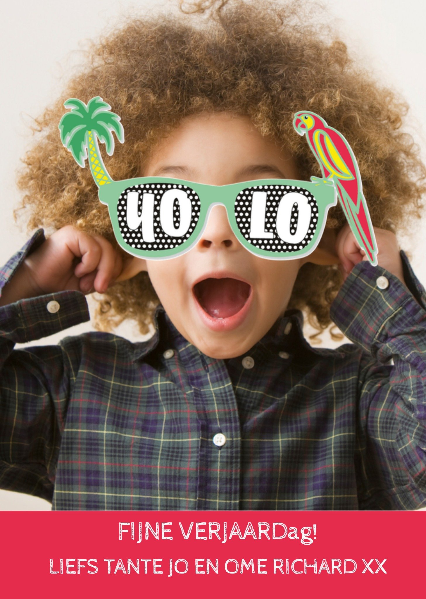 Verjaardagskaart Yolo Kind Greetz