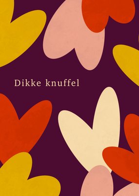 Greetz | Denken aan kaart | hartjes | knuffel