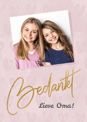 Bedankt kaart | Luckz | Lief