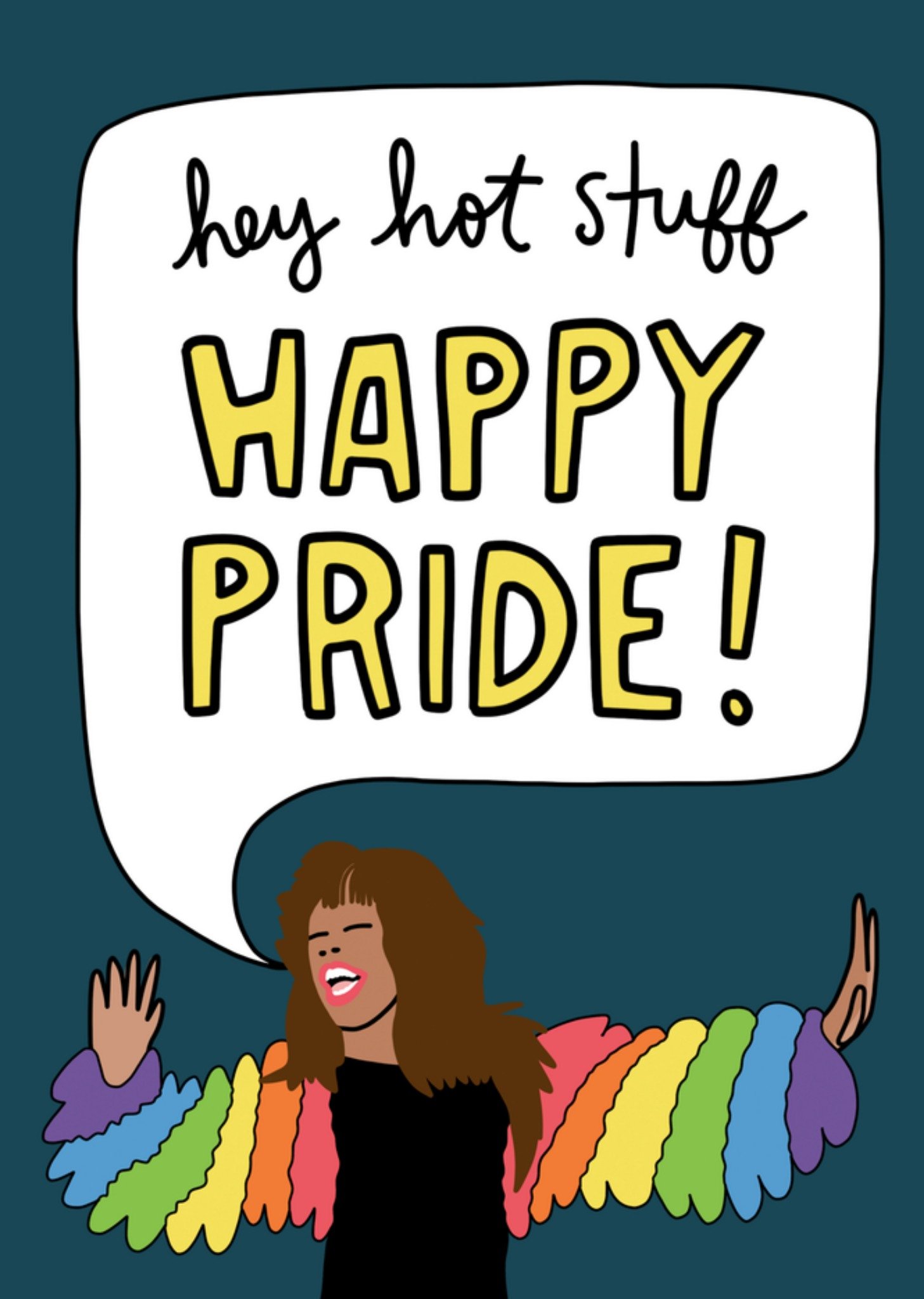 Pride kaart illustratie Kaart Angela Chick