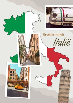 Greetz | Vakantiekaart | groetjes uit Italie