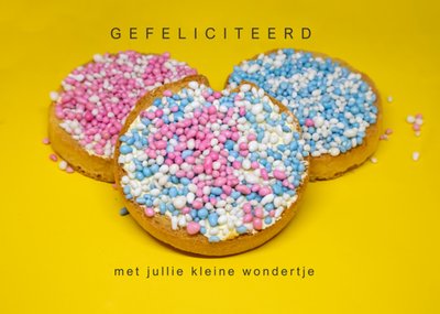 Photoflash | Geboortekaart | Kleine wondertje