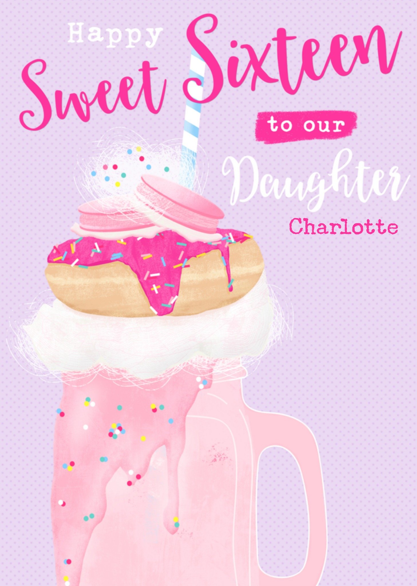 Greetz Verjaardagskaart Sweet sixteen Standard Card