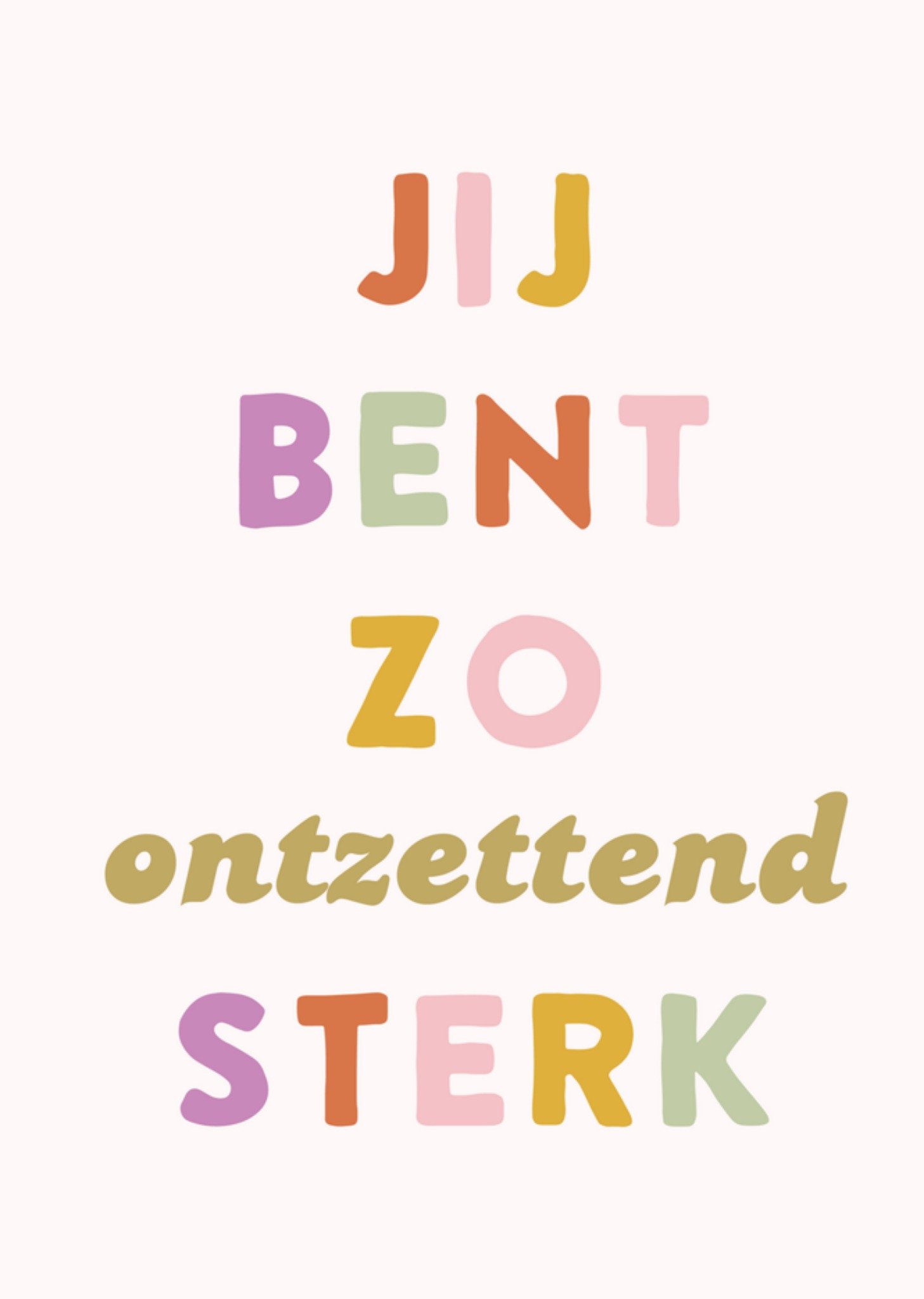 Denken aan kaart zo sterk Greetz