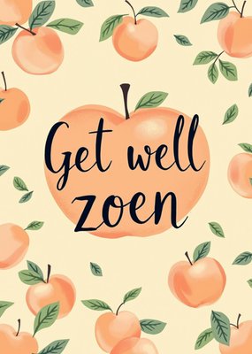 Greetz | Beterschap Ansichtkaart | Get well zoen