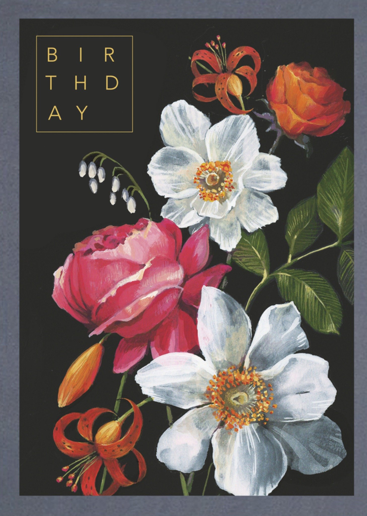 Verjaardag Bloemen Kaart UK Greetings