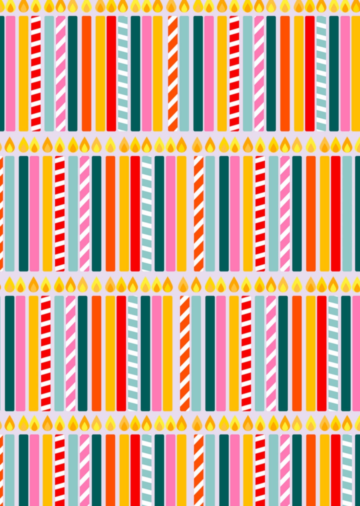 Greetz Verjaardagskaart Kaarsjes Kind Standard Card