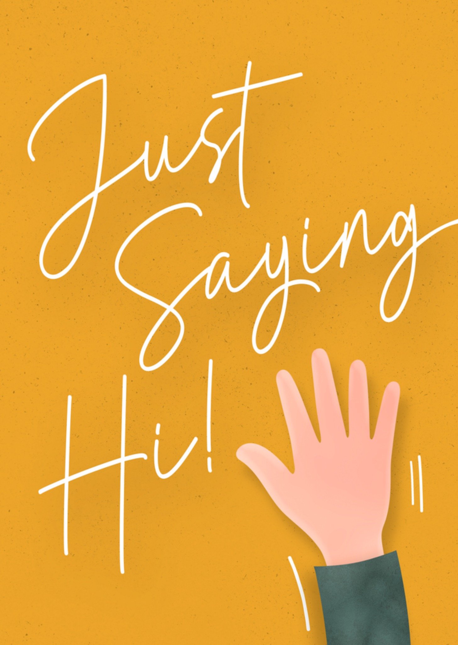 Denken aan kaart Zwaaiende hand Kaart Luckz