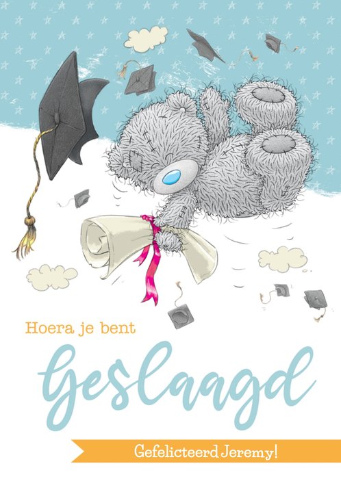 Me to You | Geslaagd kaart | Tatty Teddy | Lief