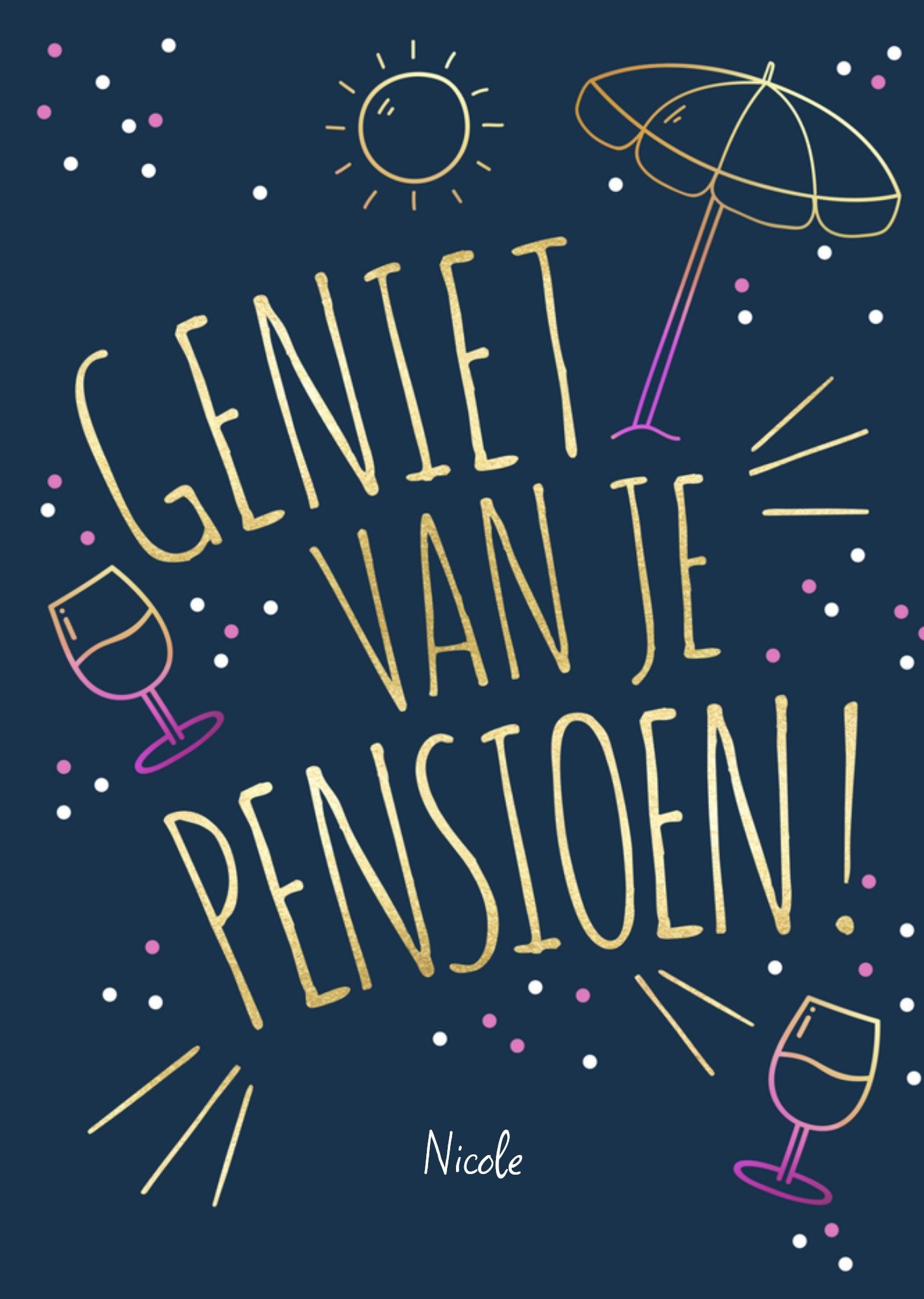 Pensioenkaart Nichtje Kaart Luckz