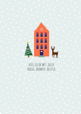 Greetz | Kerstkaart | nieuwe woning