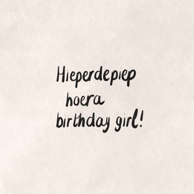 Greetz | Verjaardagskaart | birthday girl