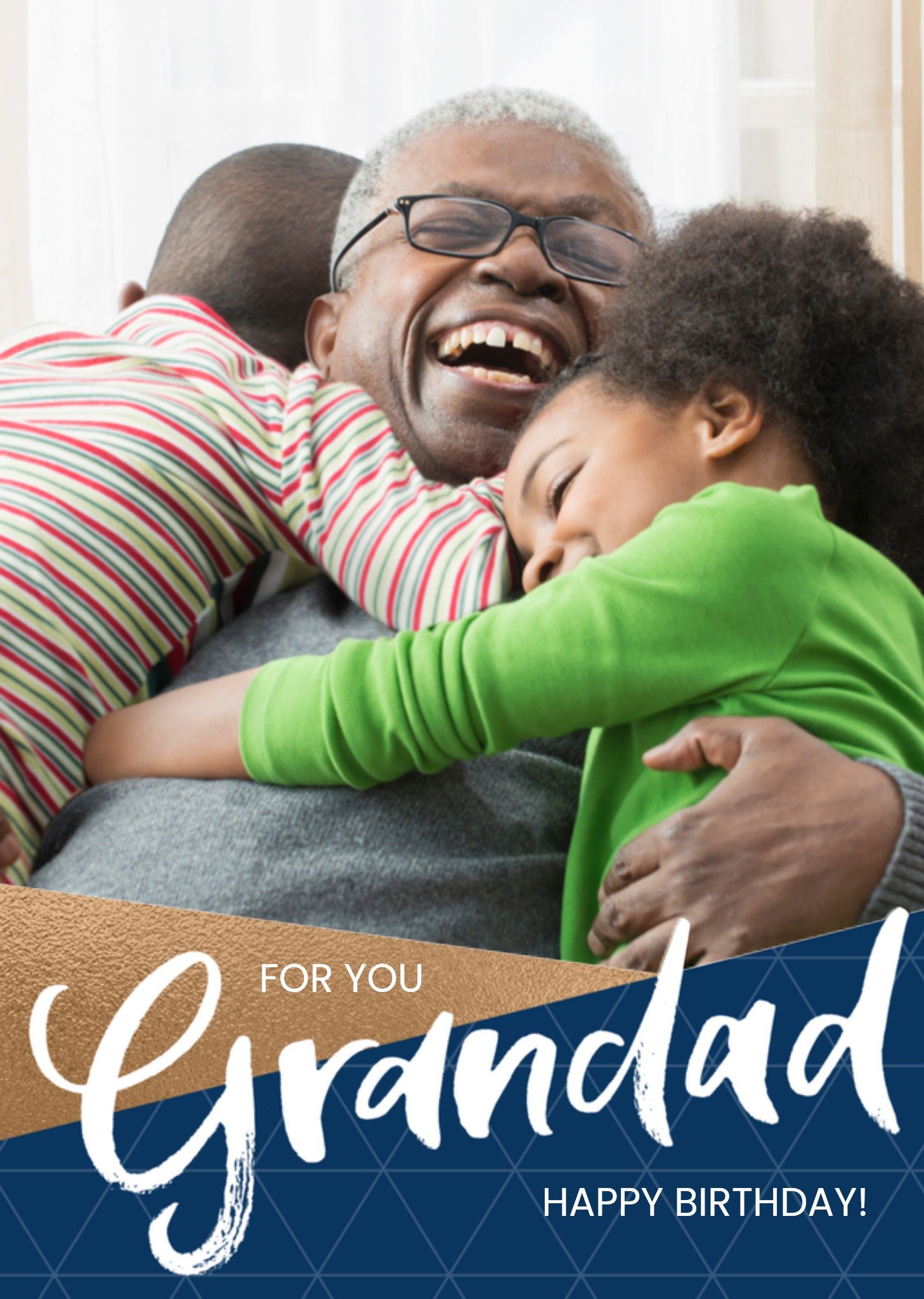 Greetz Verjaardagskaart fotokaart opa Standard Card
