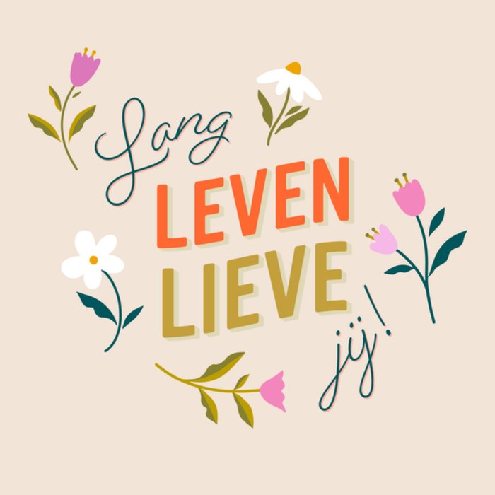 Greetz | Verjaardagskaart | Lang leven lieve jij!