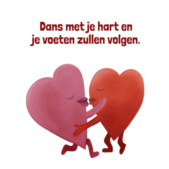 Greetz | Valentijnskaart | Dans met je hart