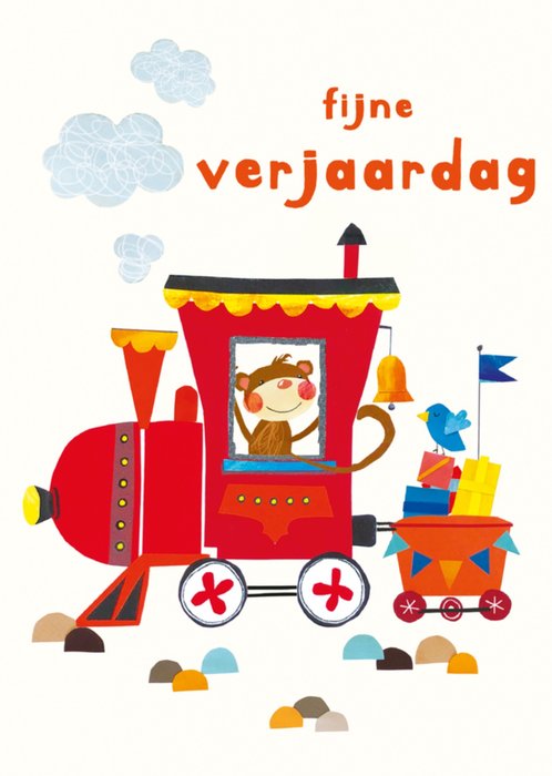 Abacus | Verjaardagskaart | trein