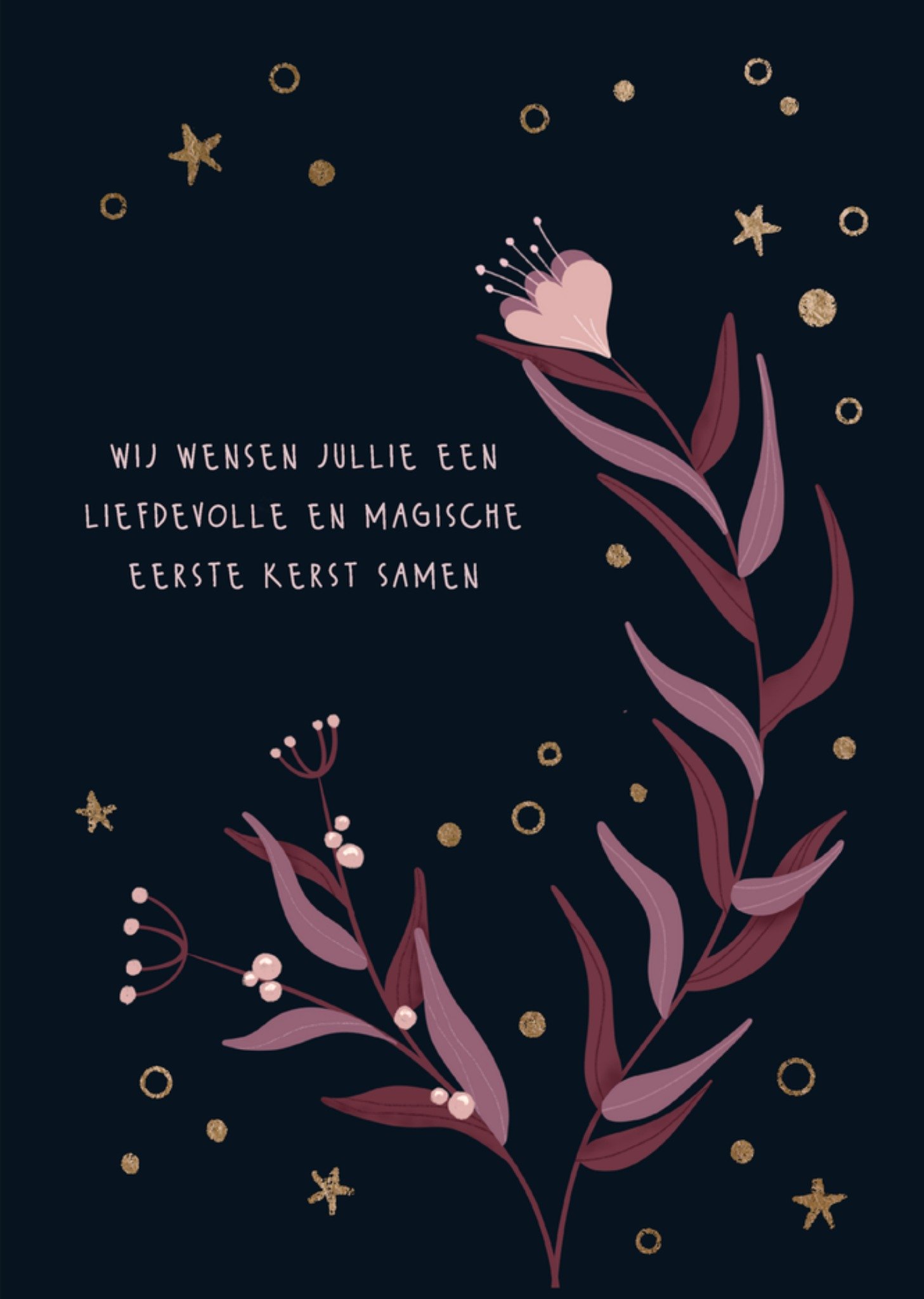 Kerstkaart Eerste kerst Mama Greetz