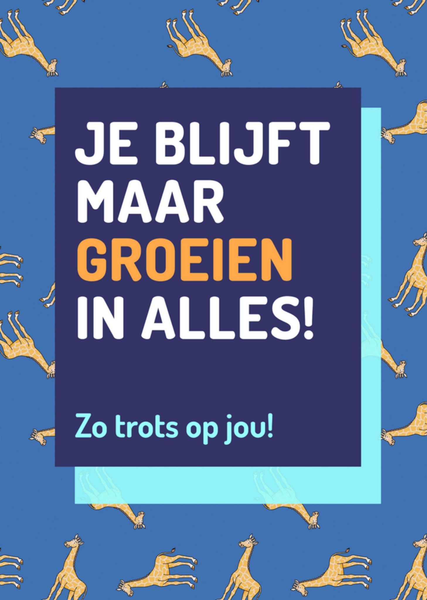 Zomaarkaart Trots Kaart Love Repeat