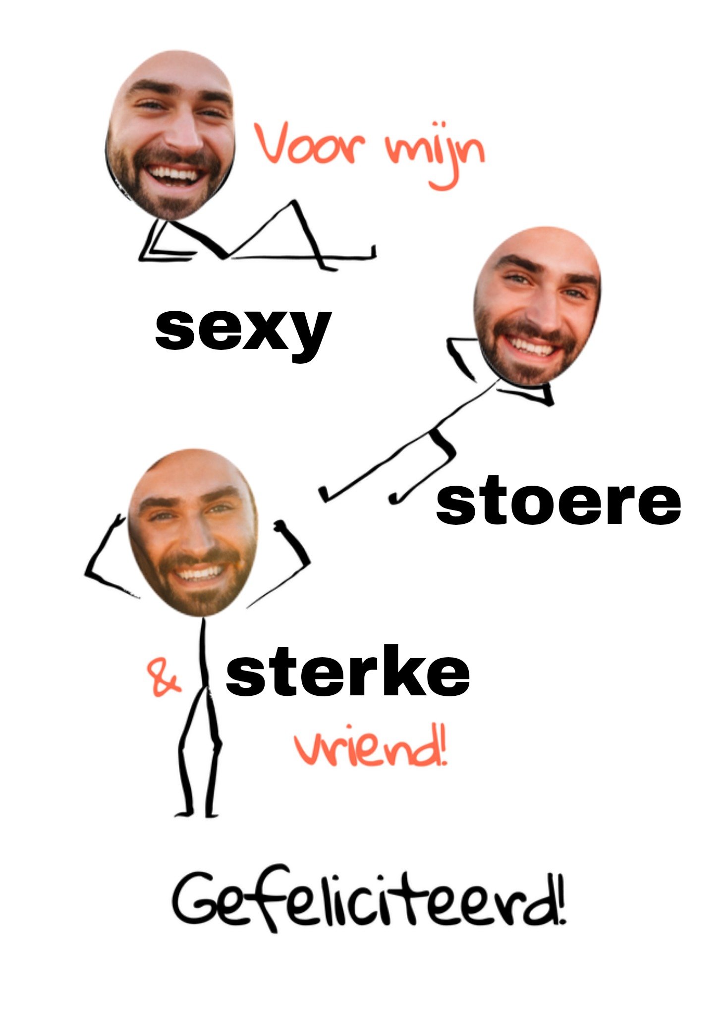 Verjaardagskaart Grappig Voor mijn vriend Kaart Greetz