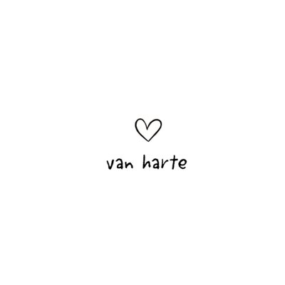 Greetz | Verjaardagskaart | van harte