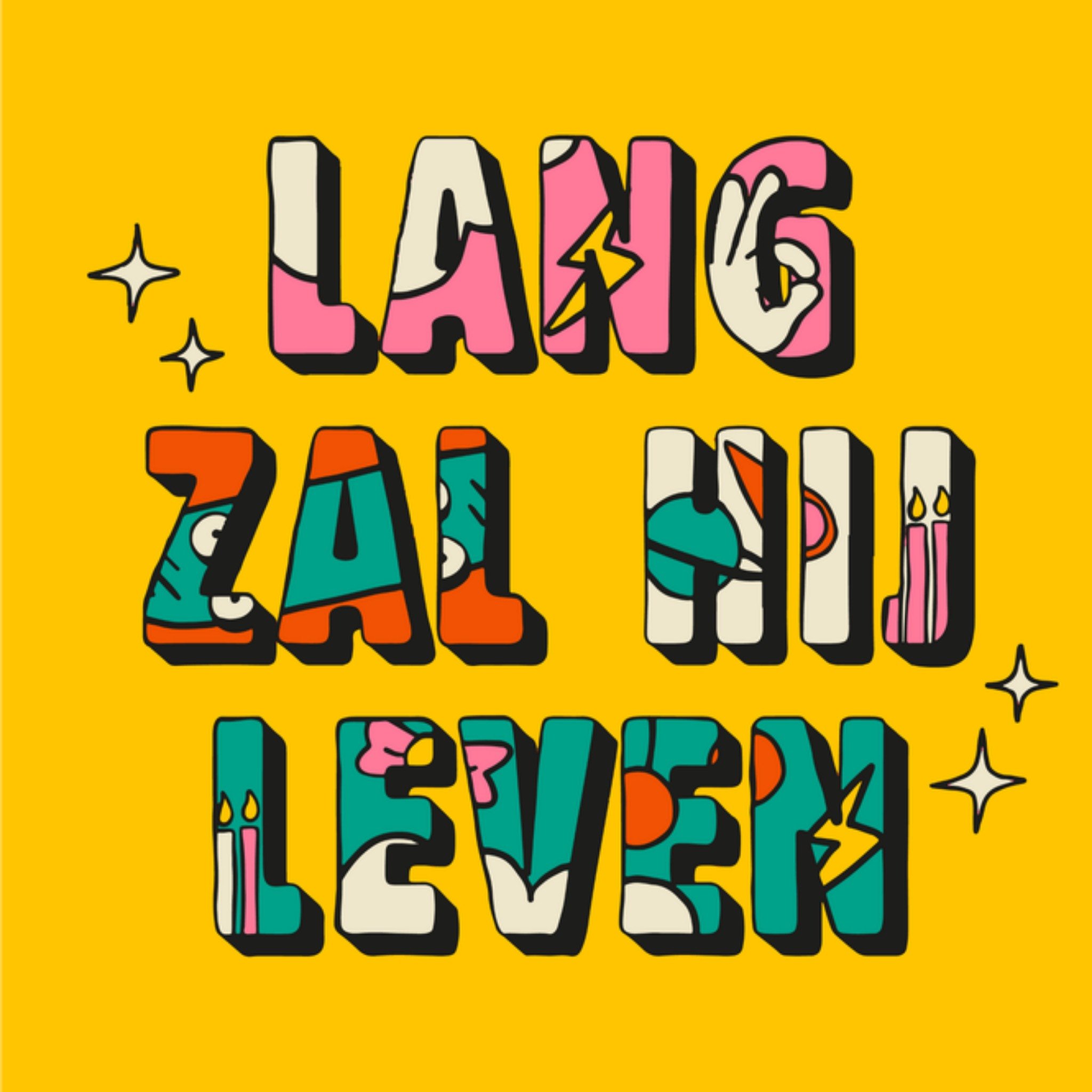 Greetz Verjaardagskaart Lang zal hij leven Vierkant