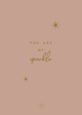 Zusss | Kerstkaart | You are my sparkle