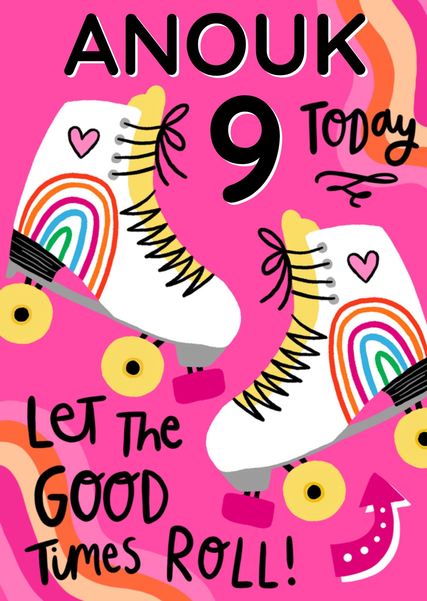 Greetz Verjaardagskaart let the good times roll Standard Card