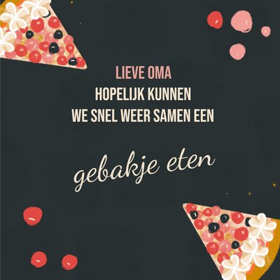 Greetz | Denken aan | Gebakje eten