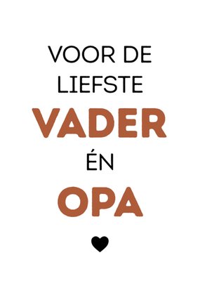 Greetz | Vaderdagkaart | opa en vader