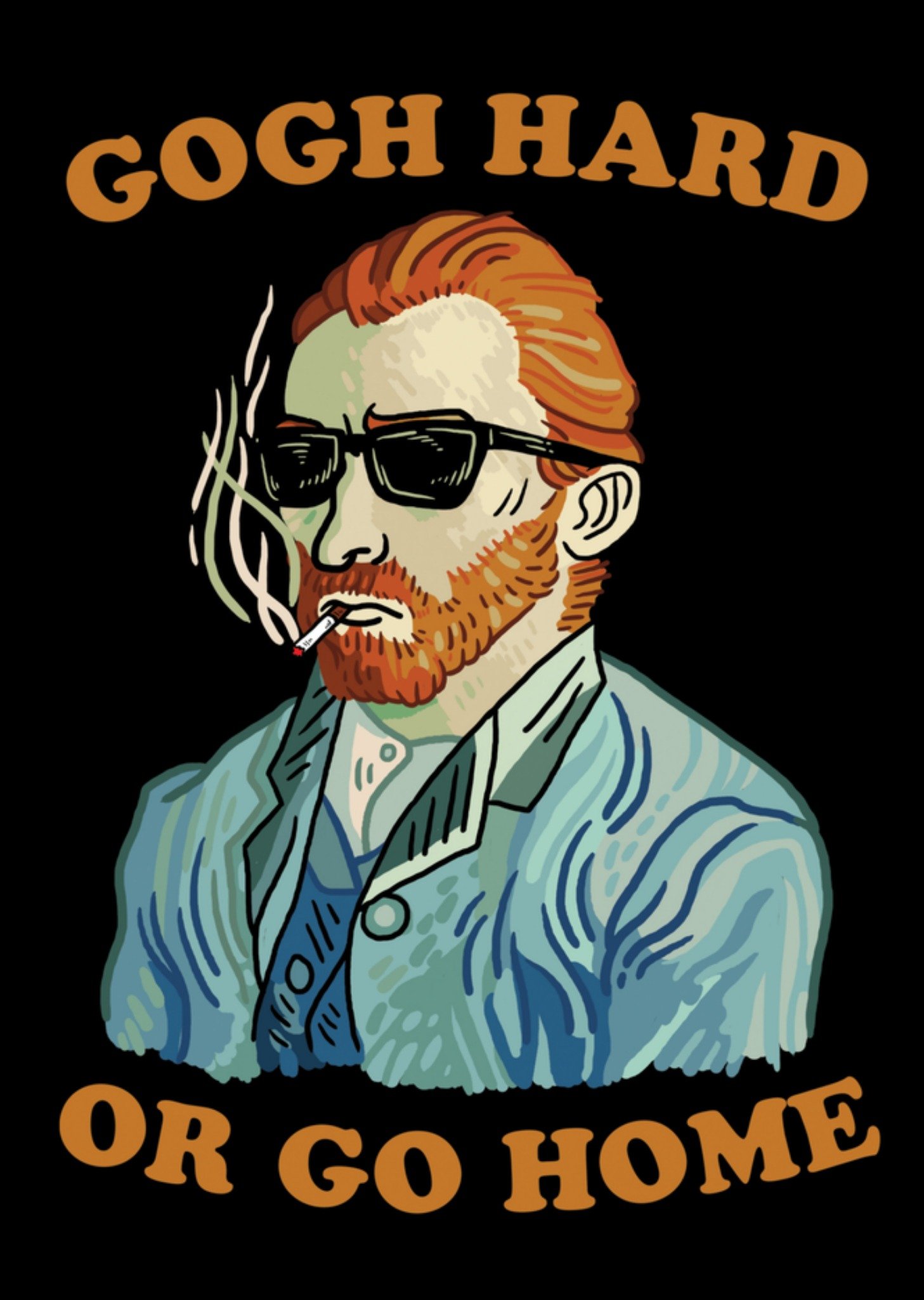 Brainbox candy Verjaardag Van Gogh Kaart Brainbox Candy