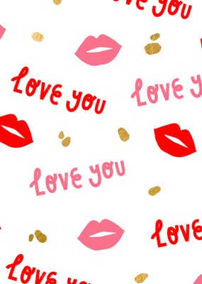 Greetz | Valentijnskaart | Love you lips