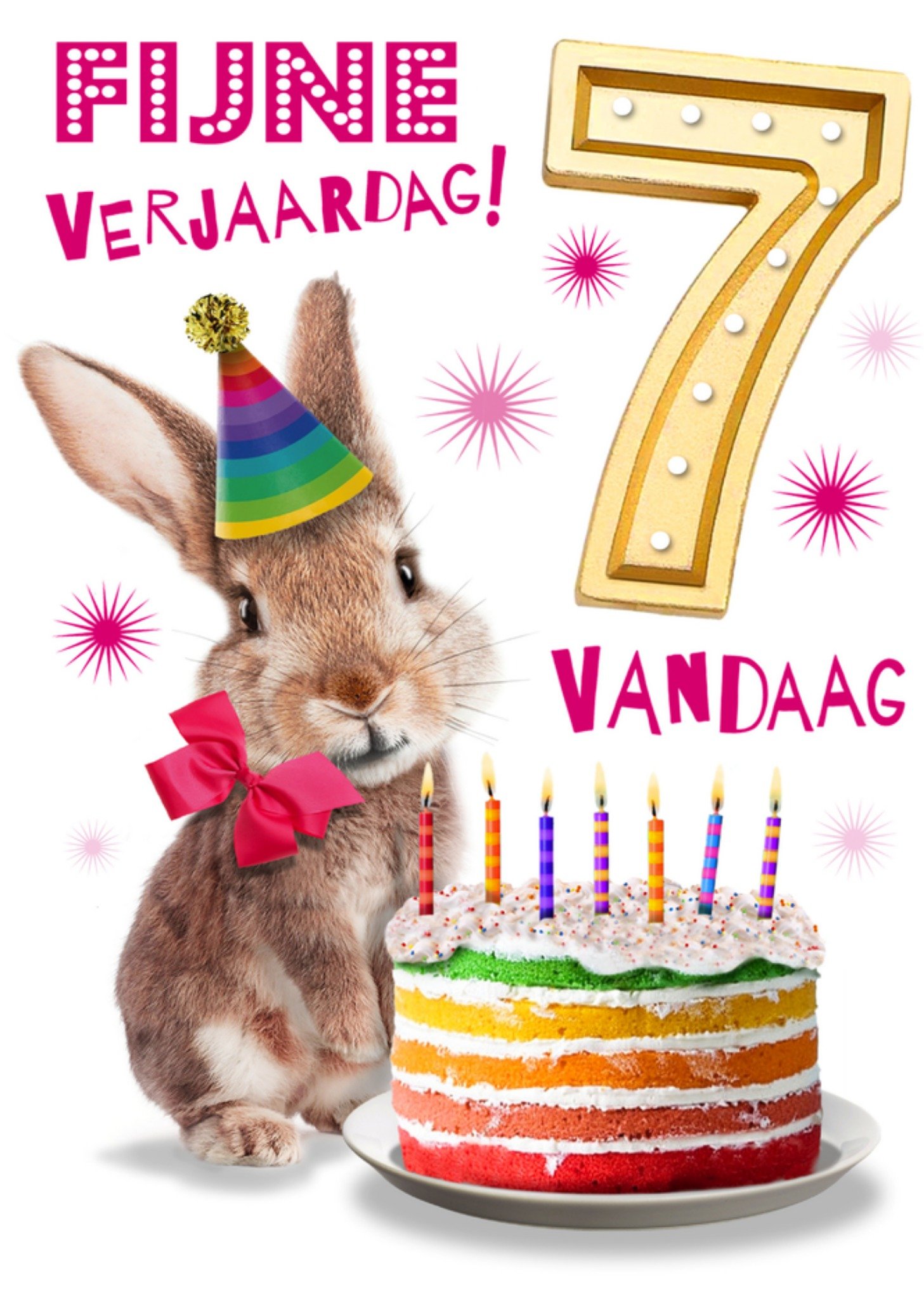 Verjaardagskaart konijn Kaart Emma Proctor