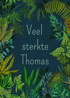 Petit Konijn | Sterkte kaart | met naam