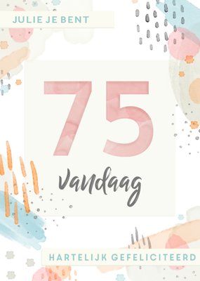 Greetz | Verjaardagskaart | met leeftijd en naam