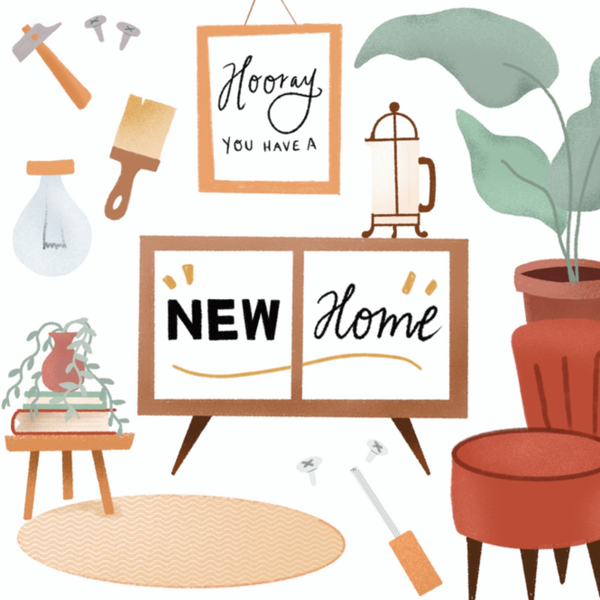 Greetz Nieuwe woning Interieur Vierkant