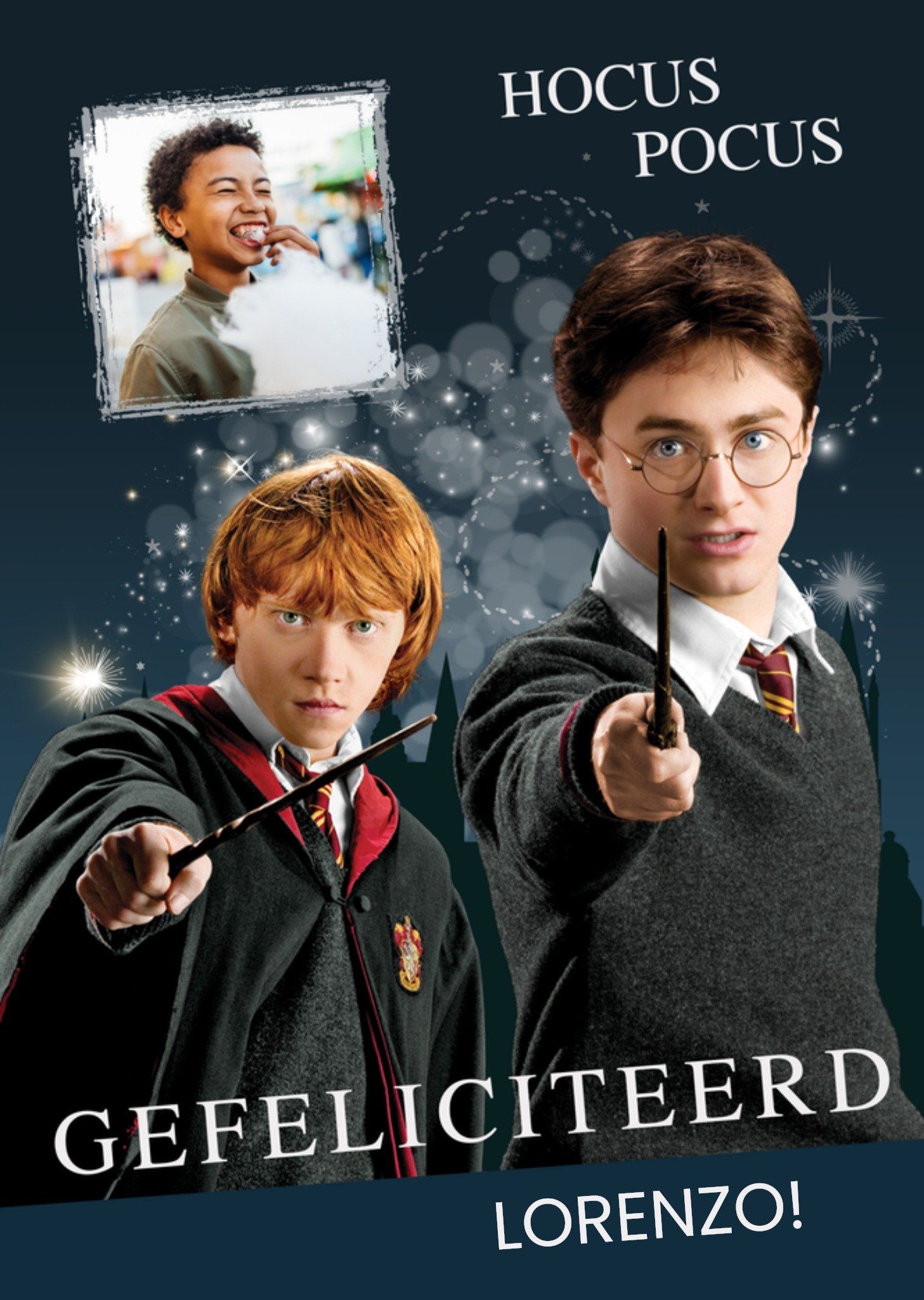 Verjaardagskaart Hocus Pocus Kaart Harry Potter