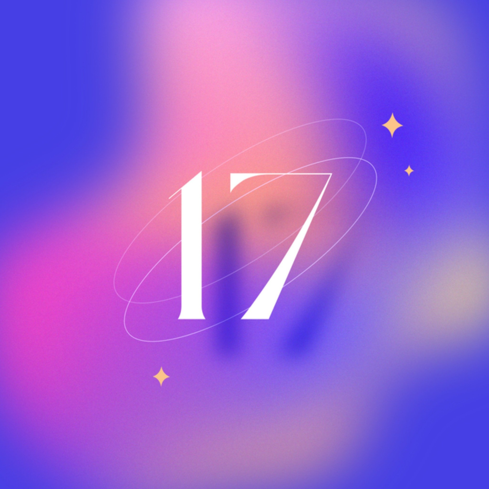 Greetz Verjaardagskaart 17 Vierkant