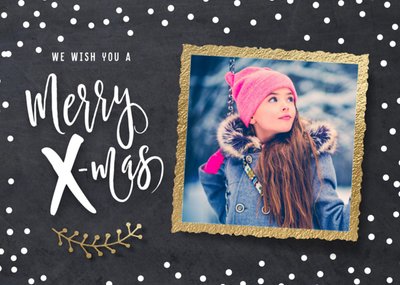 Luckz | Kerstkaart | fotokaart | stippen