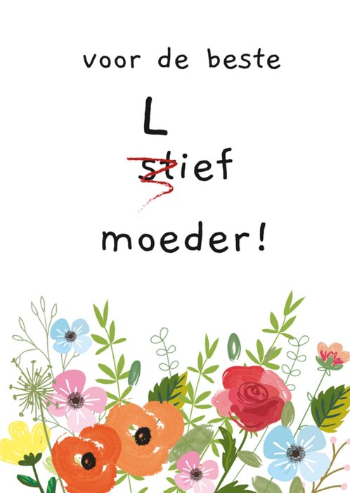 Tsjip | Moederdagkaart | Stiefmoeder