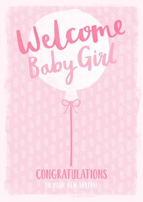 Greetz | Geboortekaart | welcome baby girl