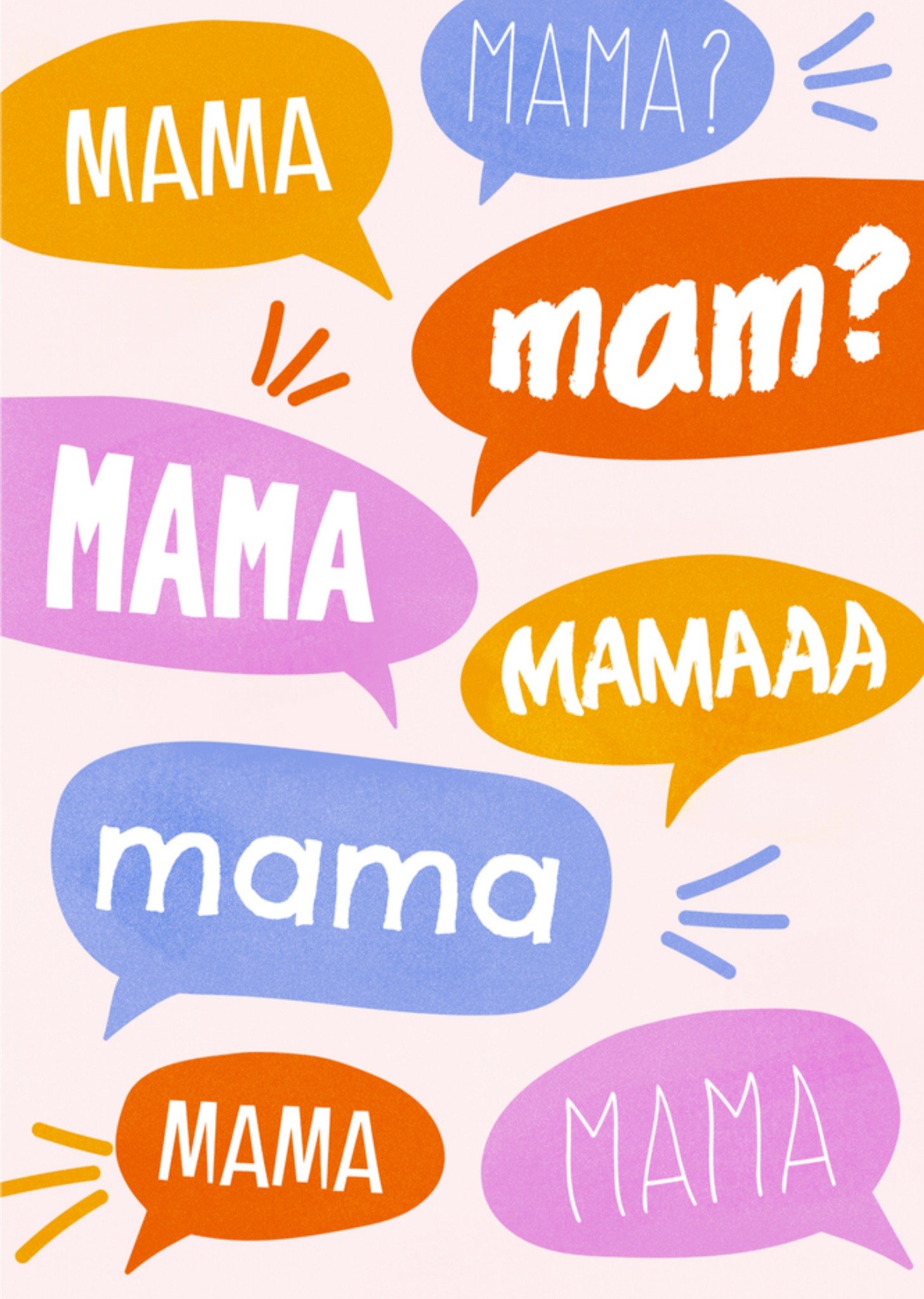 Moederdagkaart Mamaaa? Greetz