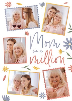 Papercute | Moederdagkaart | Mom in a million