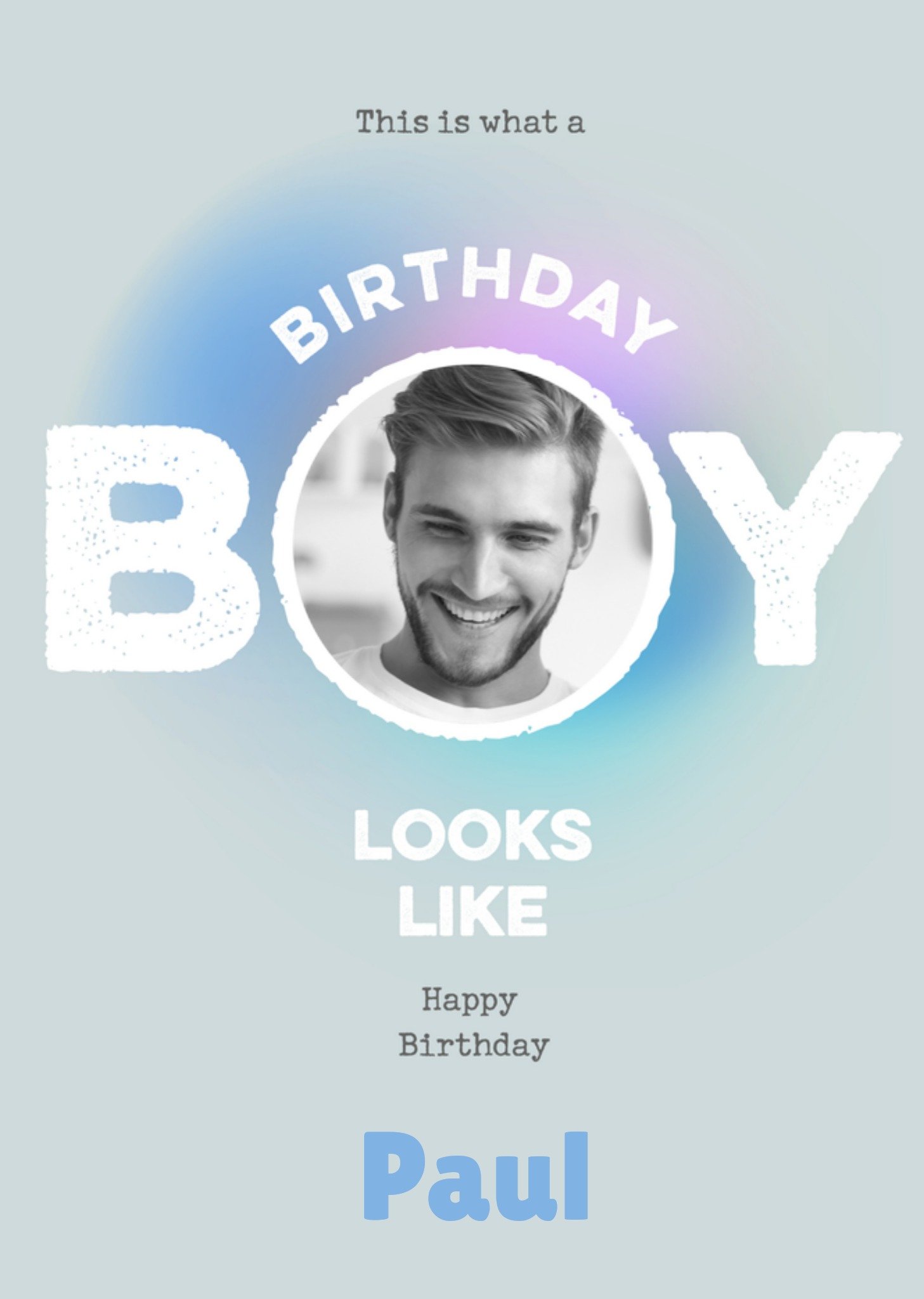 Verjaardag Vriend Foto Kaart Bright Spot