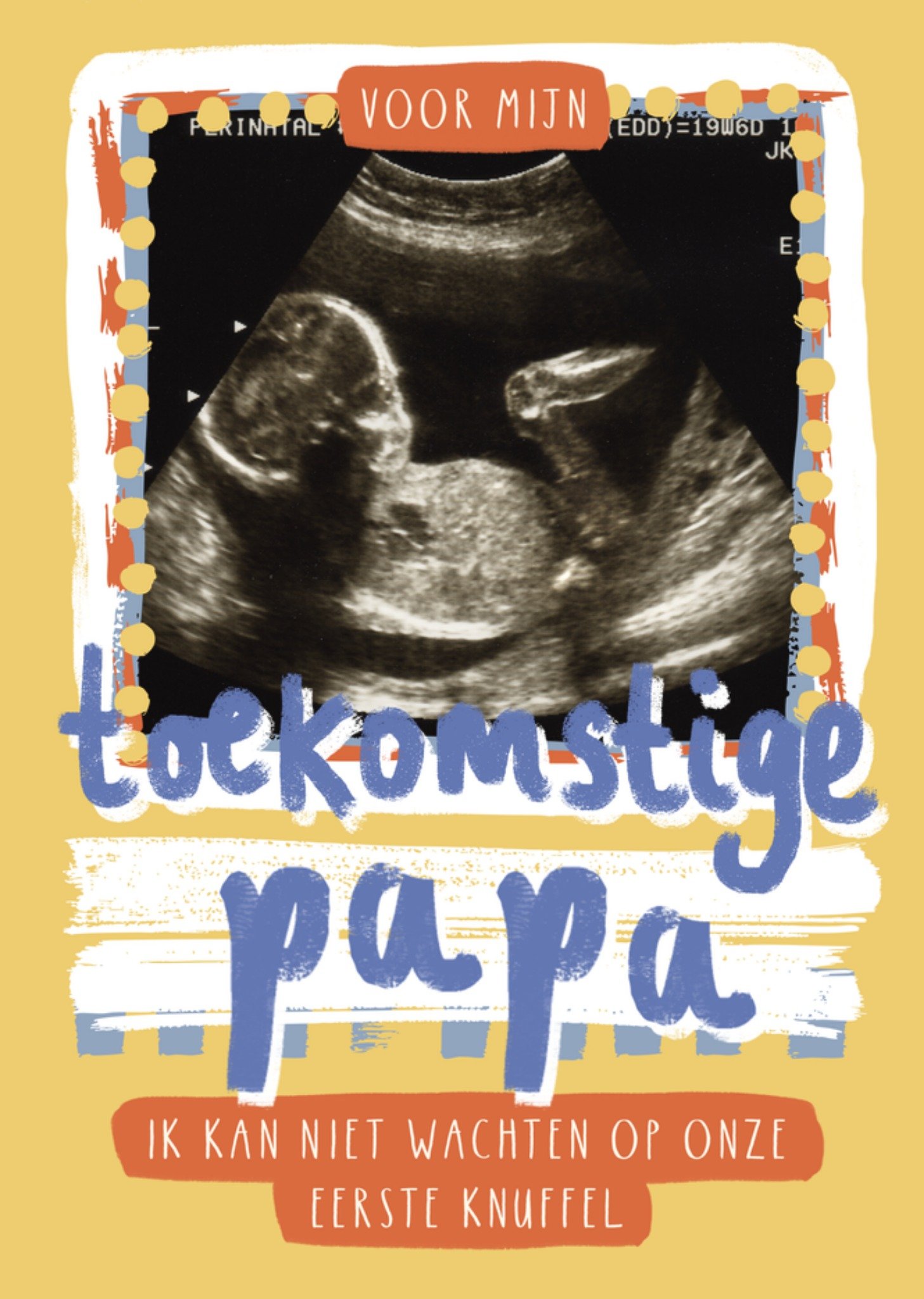 Vaderdagkaart Voor mijn toekomstige papa Kaart Greetz