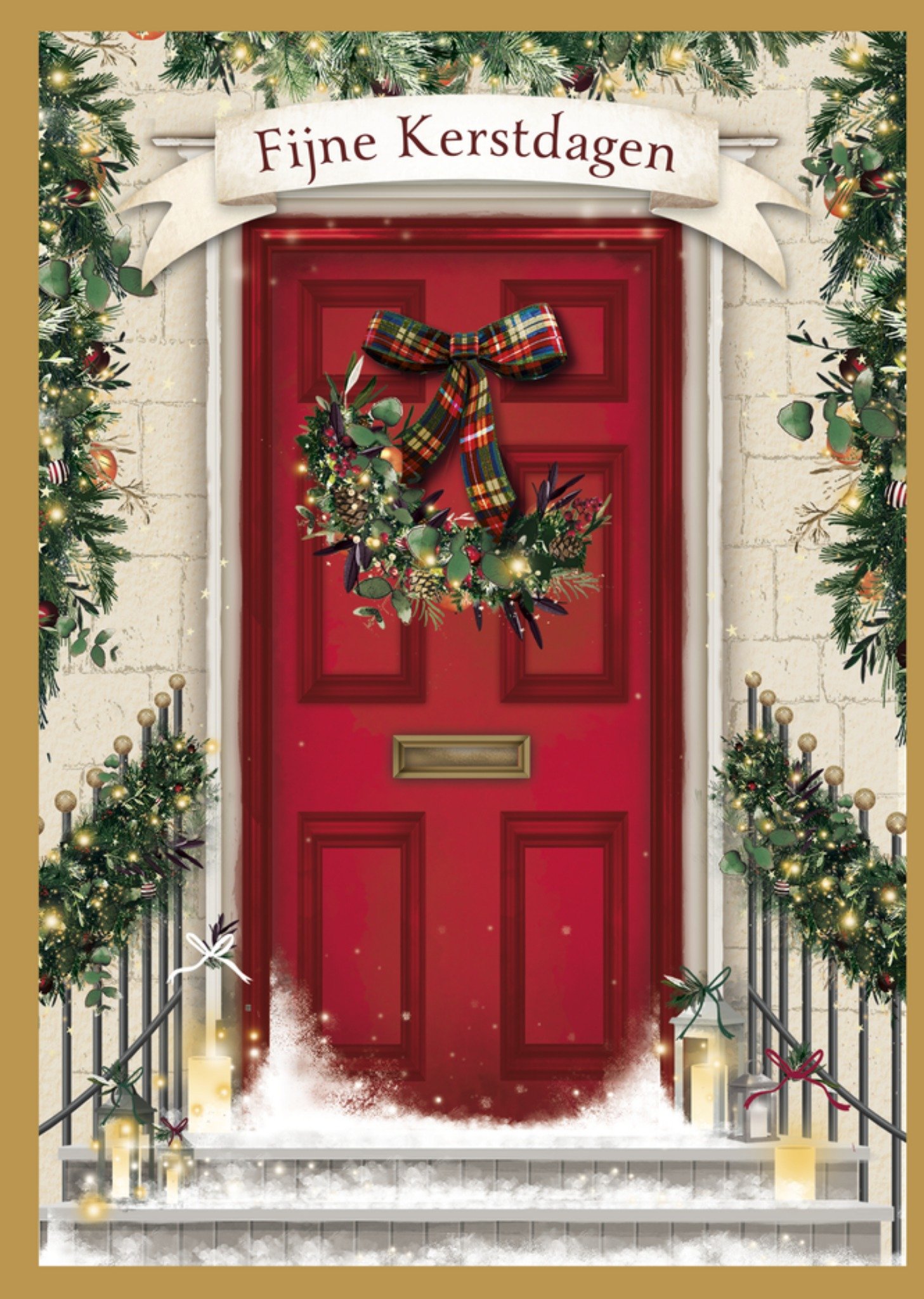 Kerst Illustratie UK Greetings