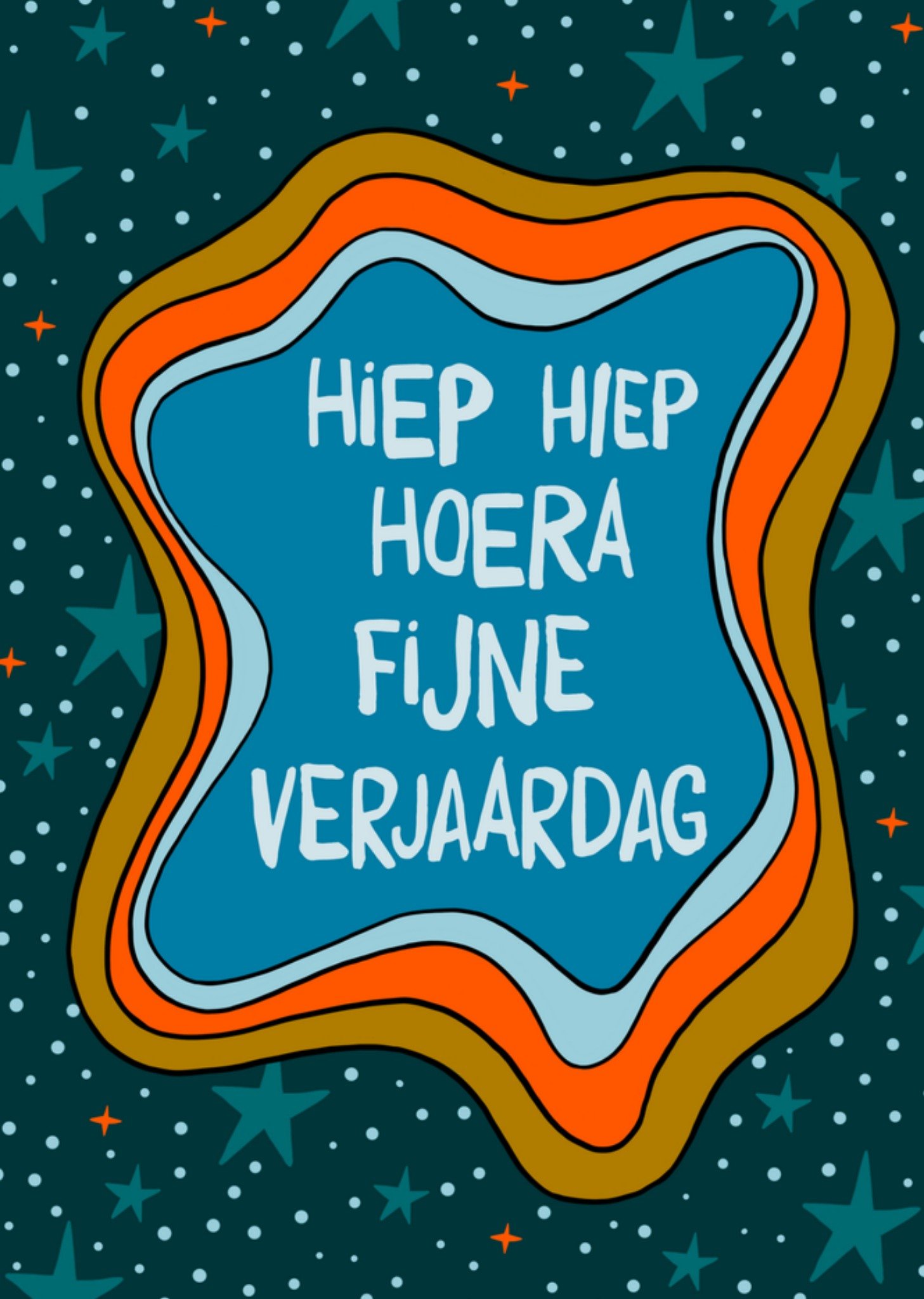 Greetz Verjaardagskaart Ster Standard Card