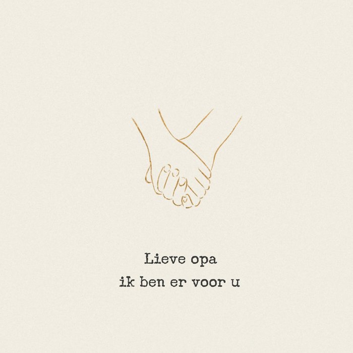 Greetz | Denken aan | Ik ben er voor u