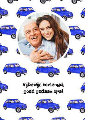 Greetz | Geslaagd kaart | Rijbewijs | Opa