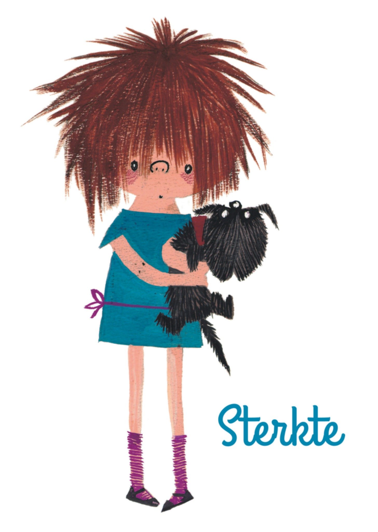 Sterkte kaart illustratie Kaart Fiep Westendorp